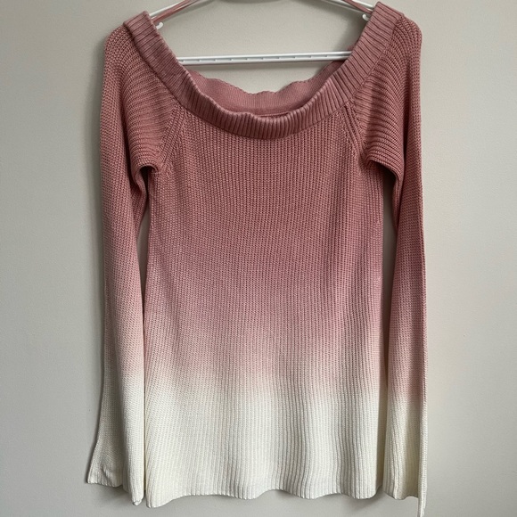 AE ombré bell sleeve sweater - Picture 3 of 4